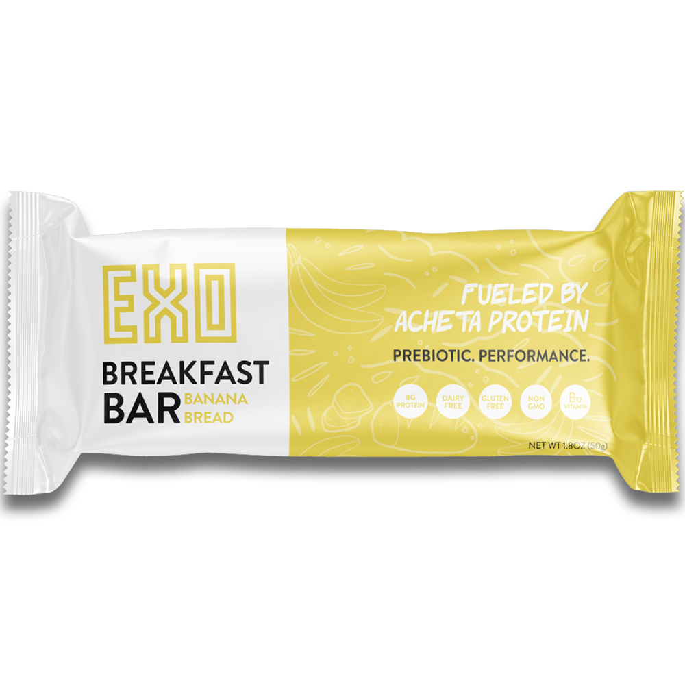 Banana Bread Breakfast Bars -