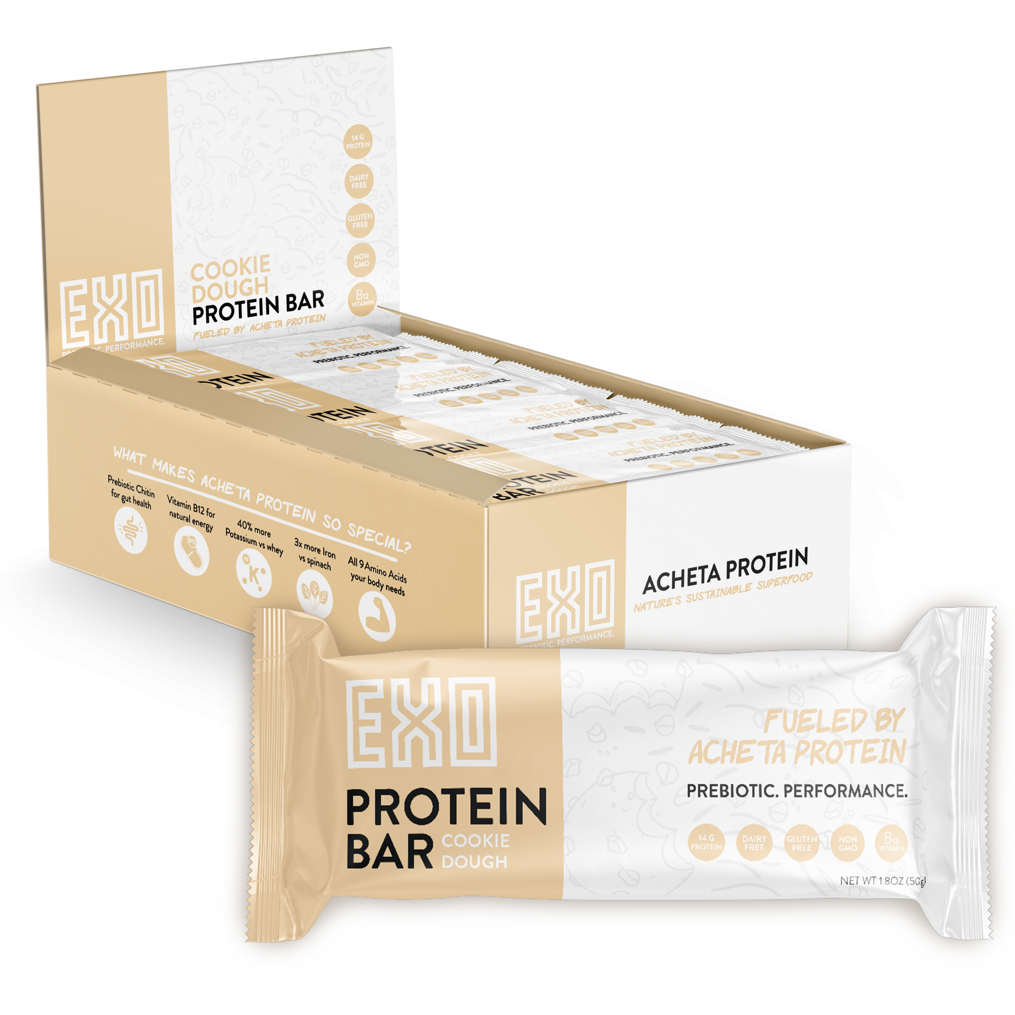Cookie Dough Protein Bars -