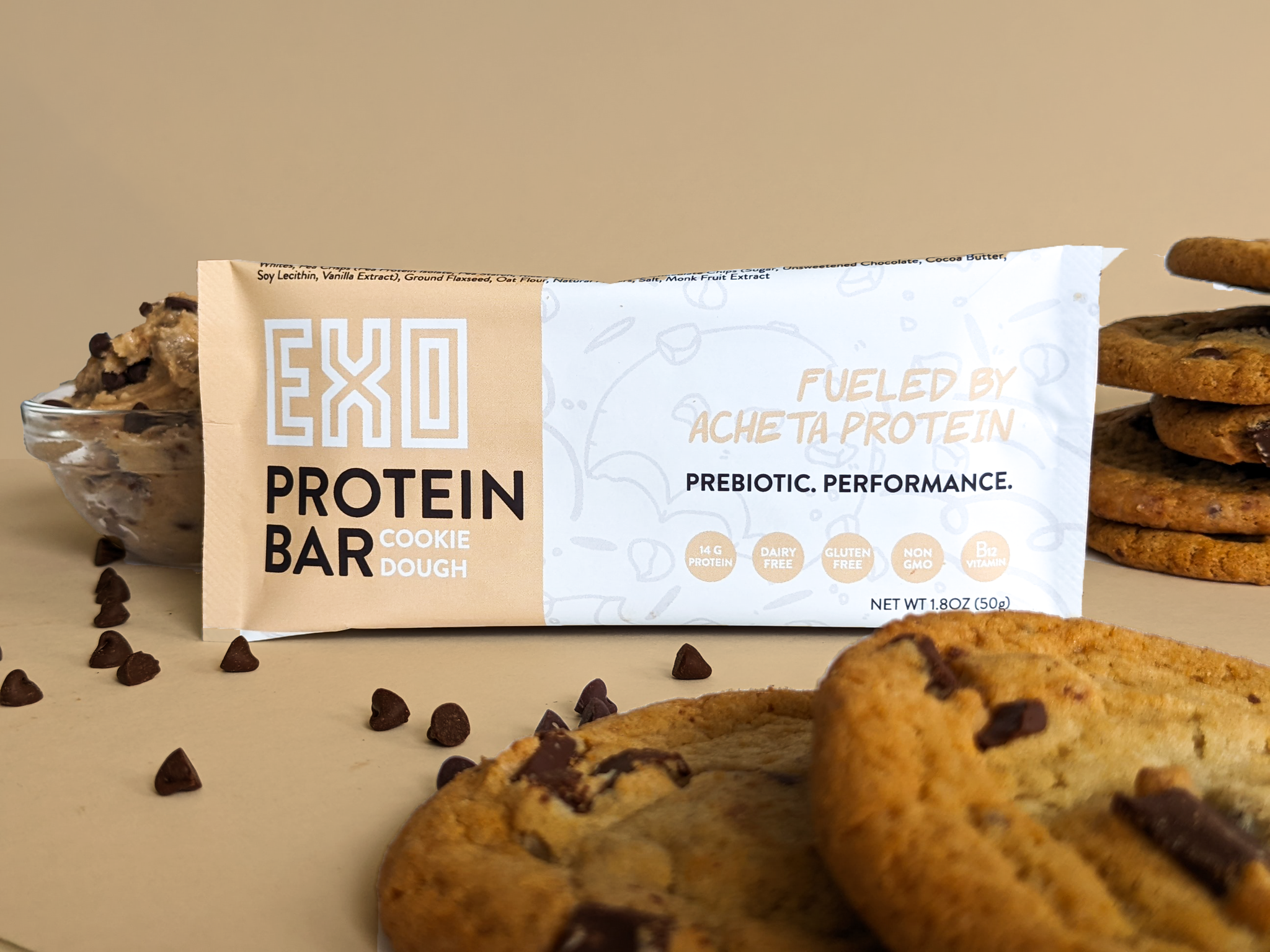 Cookie Dough Protein Bars -