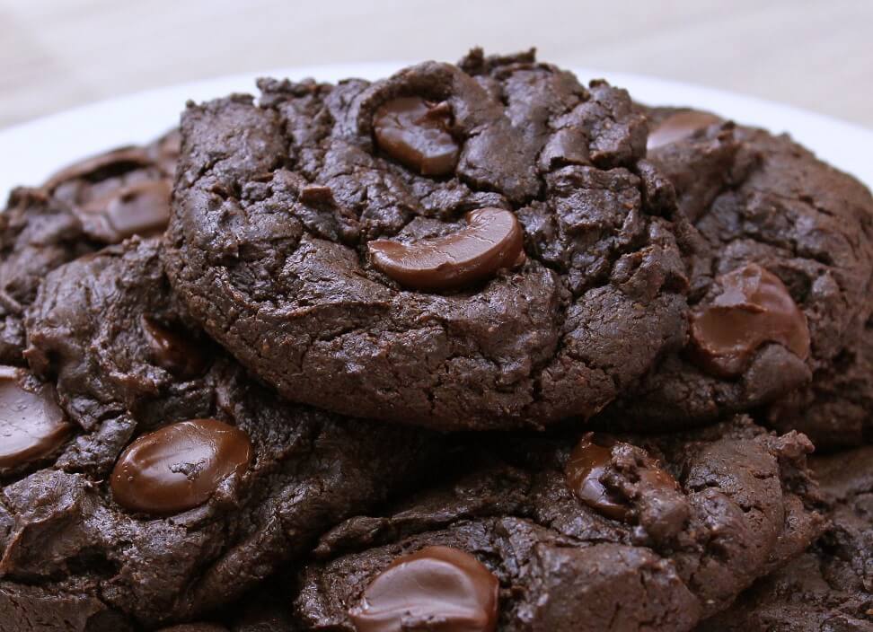 Paleo Double Chocolate Chip Cookies