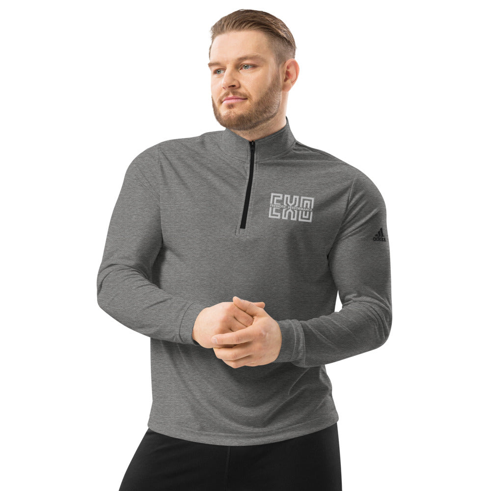 Embroidered Quarter Zip Pullover - EXO Protein