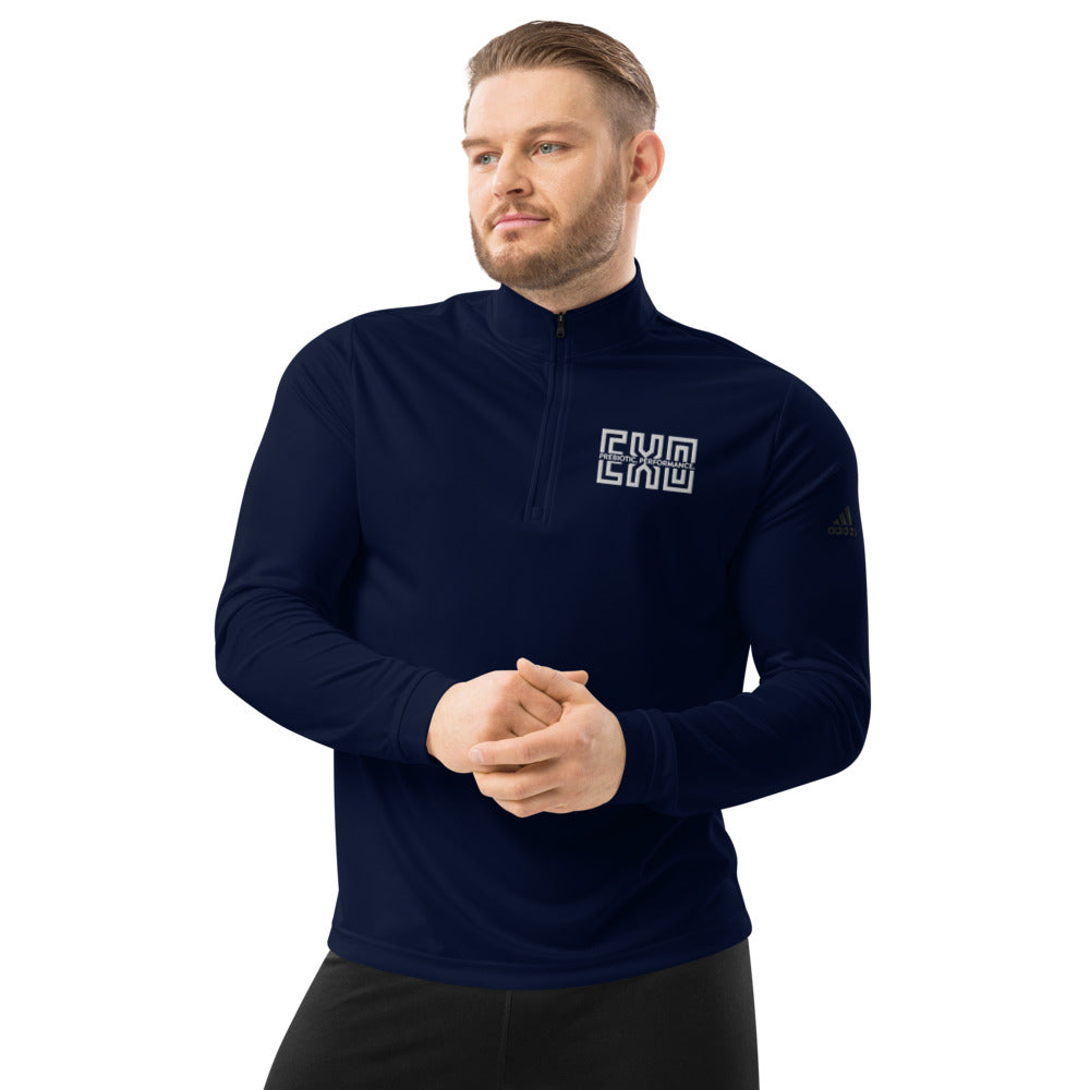 Embroidered Quarter Zip Pullover - EXO Protein