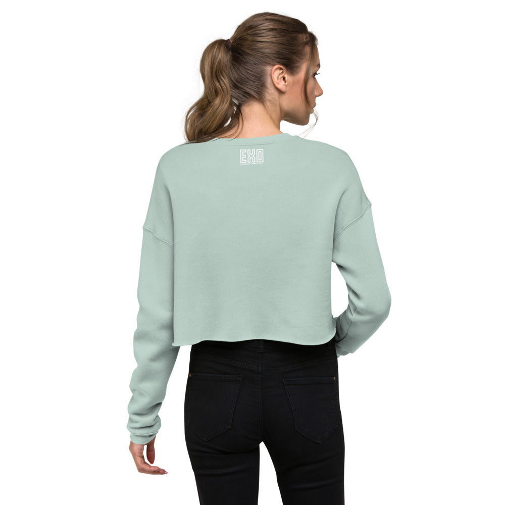 Women's Cropped Sweatshirt - Bella + Canvas 7503