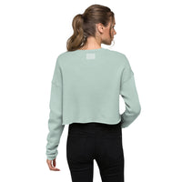 Seafoam Monochromatic Crop Sweatshirt